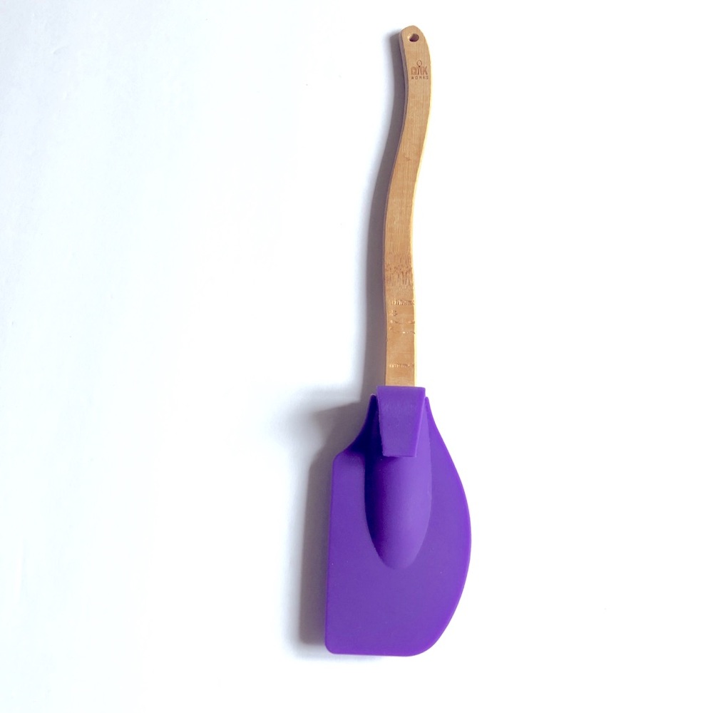 Silicone Spatula w/ Grip Holder Large Tip